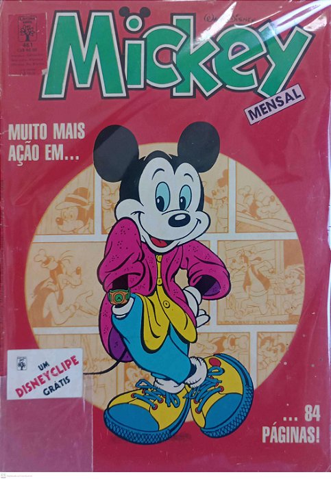 Gibi Mickey #461 Autor (1988) [usado]