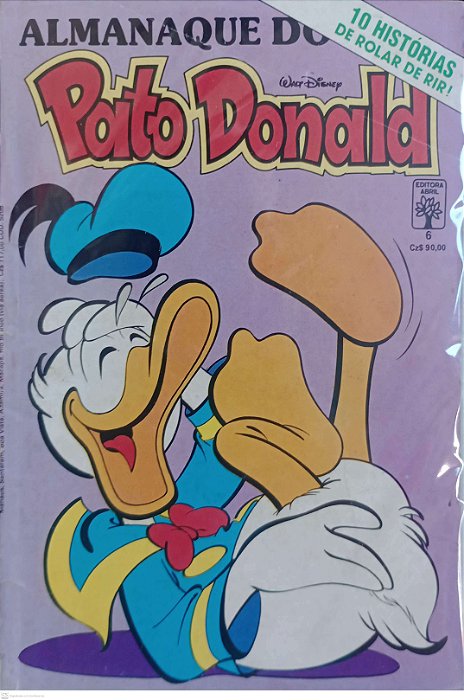 Gibi Pato Donald #6 Almanaque Autor (1988) [usado]