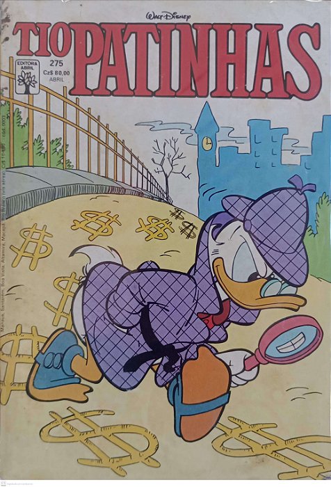 Gibi Tio Patinhas #275 Autor (1988) [usado]