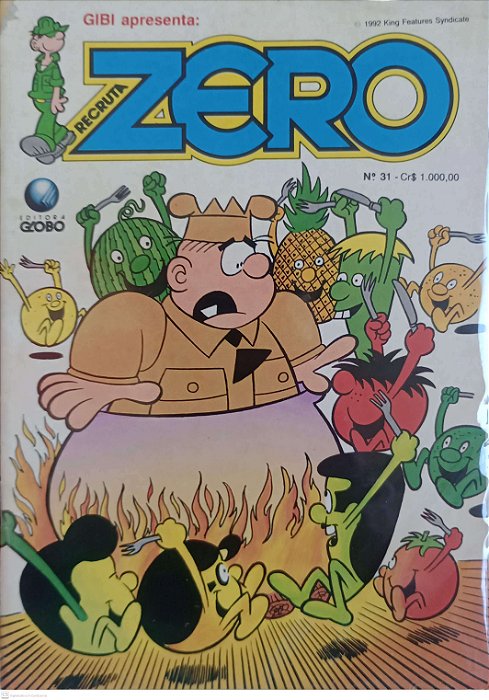 Gibi Recruta Zero #31 Autor (1992) [usado]