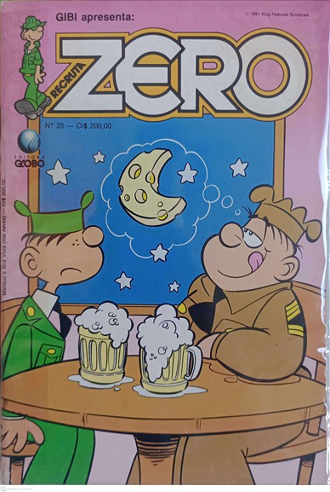 Gibi Recruta Zero #25 Autor (1992) [usado]
