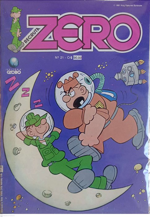 Gibi Recruta Zero #21 Autor (1991) [usado]