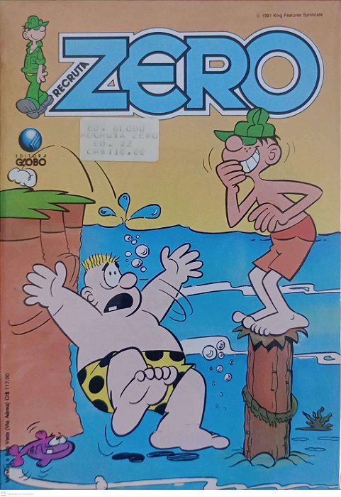 Gibi Recruta Zero #22 Autor (1991) [usado]