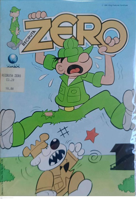 Gibi Recruta Zero #20 Autor (1991) [usado]