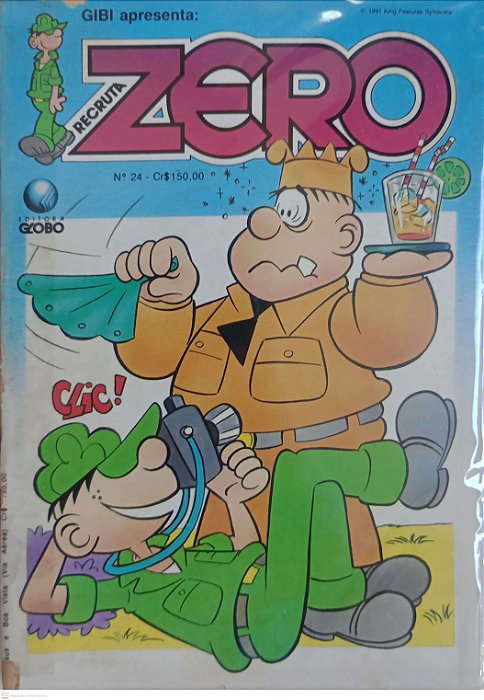 Gibi Recruta Zero #24 Autor (1991) [usado]