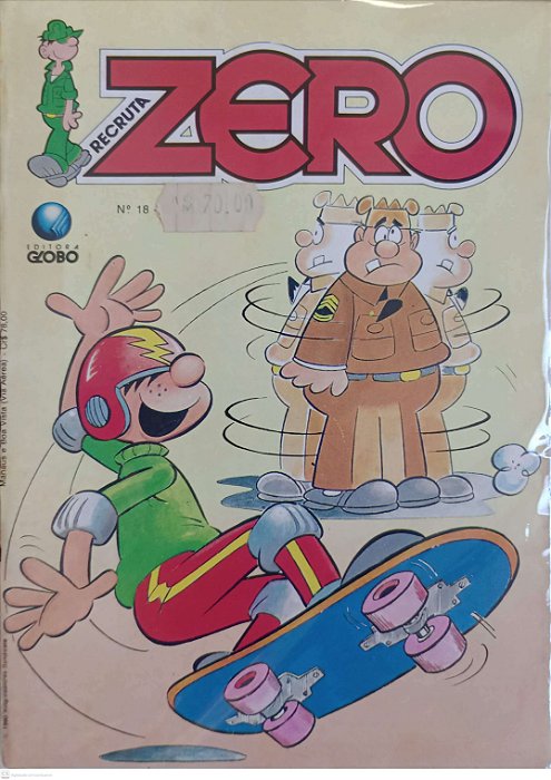 Gibi Recruta Zero #18 Autor (1990) [usado]