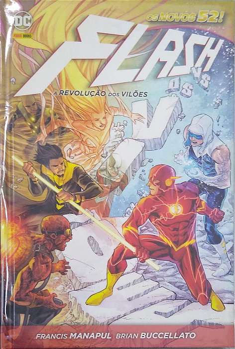 Gibi Flash - a Revolução dos Vilões Autor Manapul, Francis (2016) [seminovo]