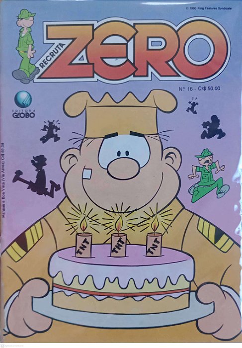 Gibi Recruta Zero #16 Autor (1990) [usado]