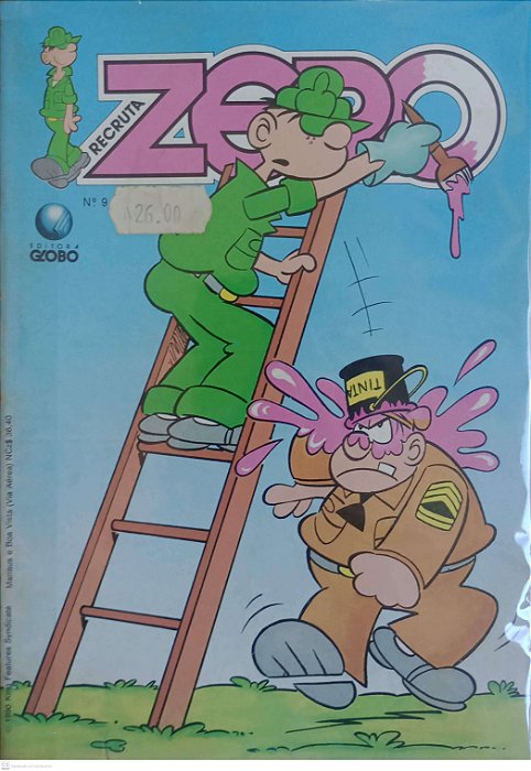 Gibi Recruta Zero #9 Autor (1990) [usado]