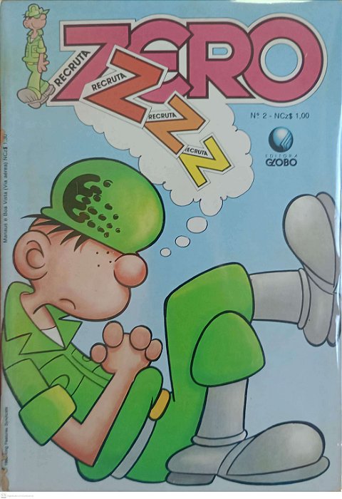 Gibi Recruta Zero #2 Autor (1989) [usado]