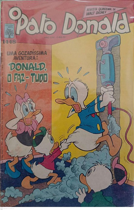 Gibi Pato Donald #1448 Autor (1979) [usado]