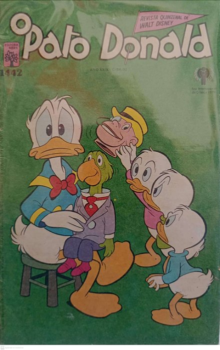 Gibi Pato Donald #1442 Autor (1979) [usado]