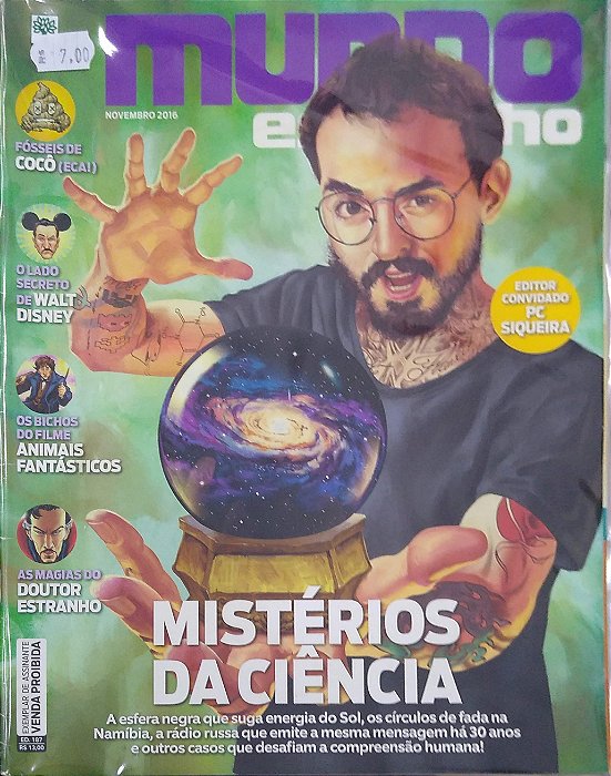 Revista Mundo Estranho #187 Autor (2016) [usado]
