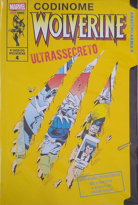 Gibi a Saga do Wolverine #4 Autor (2025) [usado]