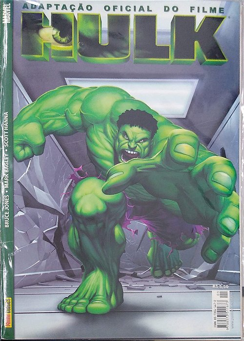 Gibi Hulk - Adaptação Oficial do Filme Autor Jones, Bruce (2003) [usado]