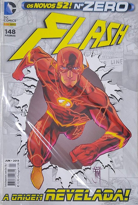Gibi Flash #0 [os Novos 52!] Autor (2013) [usado]