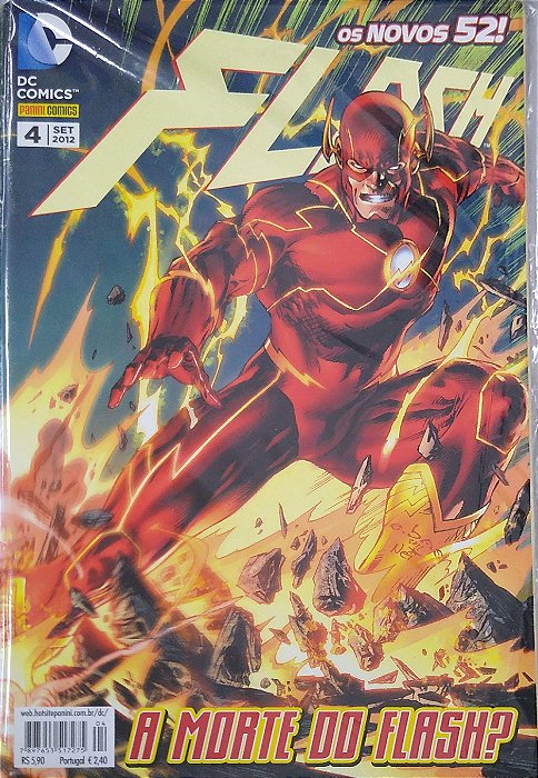 Gibi Flash #4 [os Novos 52!] Autor (2012) [usado]