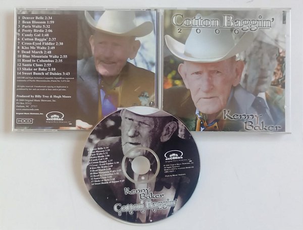 Cd Cotton Baggin'' 2000 [eua] Interprete Kenny Baker (2000) [seminovo]