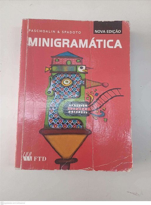 Livro Minigramatica - Nova Edição Autor Paschoalin & Spadoto (2014) [usado]