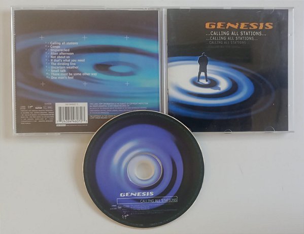 Cd Calling All Stations... Interprete Genesis (1997) [usado]