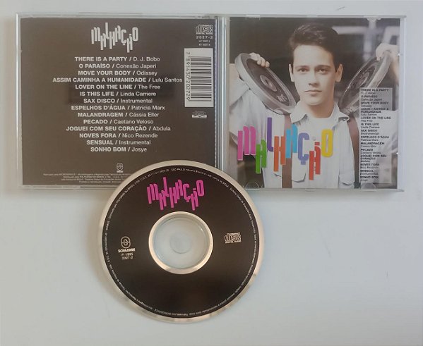 Cd Malhação [1995] Interprete Vários Artistas (1995) [usado]