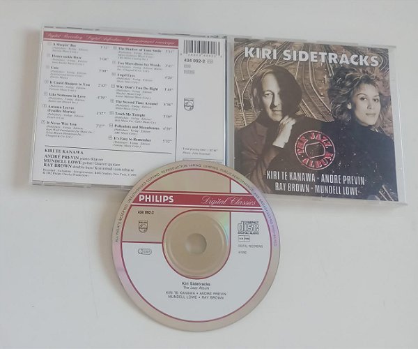 Cd Kiri Sidetracks Interprete Kiri Te Kanawa (1992) [seminovo]