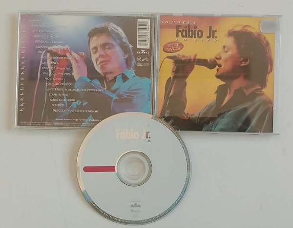 Cd Só Você - ao Vivo Interprete Fábio Jr. (1997) [usado]