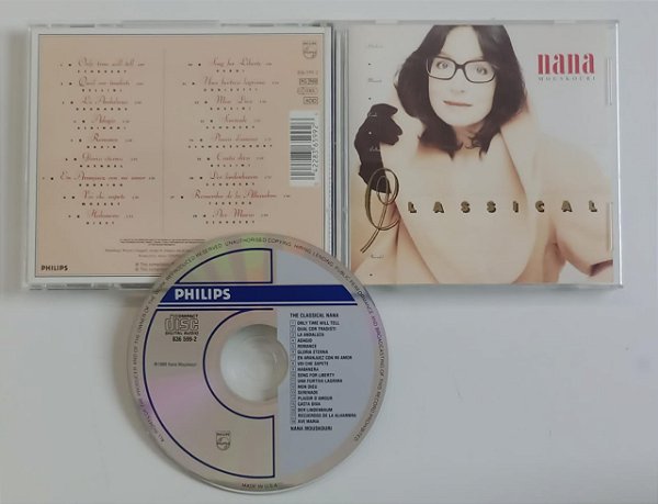 Cd Classical Interprete Nana Mouskouri (1989) [usado]