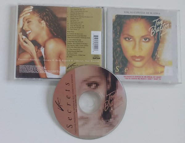 Cd Secretes [platina] Interprete Toni Braxton (1996) [usado]