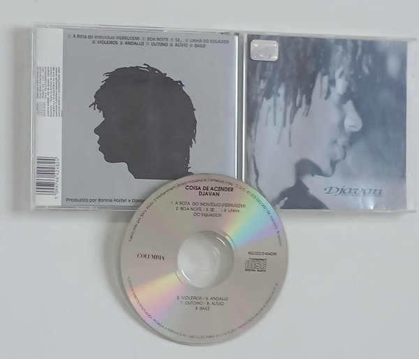 Cd Coisa de Acender Interprete Djavan [usado]
