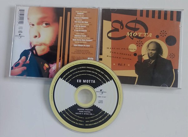 Cd Manual Prático para Festas, Bailes e Afins 1 Interprete Ed Motta (1997) [usado]