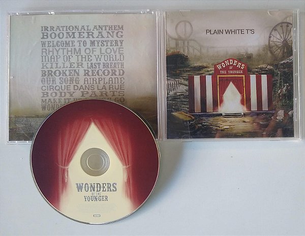 Cd Wonders Of The Younger [importado] Interprete Plain White T''s (2010) [usado]