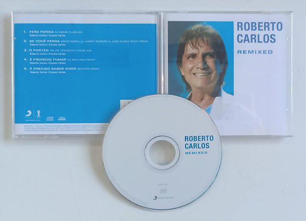 Cd Remixed Interprete Roberto Carlos [seminovo]