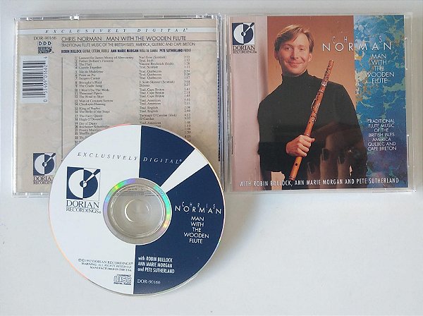Cd Man With The Wooden Flute [importado] Interprete Chris Norman (1992) [usado]