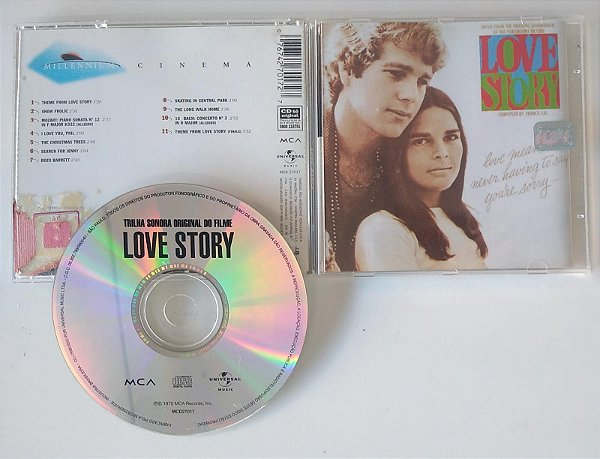 Cd Love Story (original Soundtrack) Interprete Francis Lai (1970) [usado]