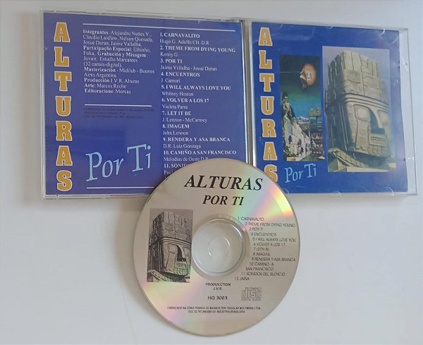 Cd por Ti Interprete Alturas [seminovo]