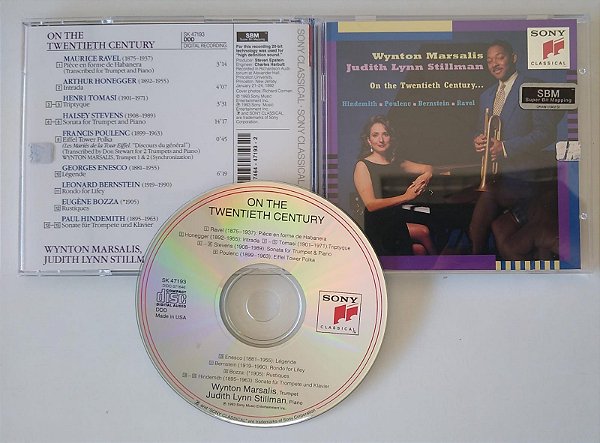 Cd On The Twentieth Century Interprete Wynton Marsalis & Judith Lynn Stillman (1993) [usado]