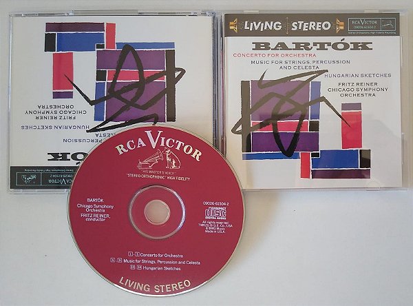 Cd Concerto For Orchestra [importado] Interprete Bartók (1993) [seminovo]