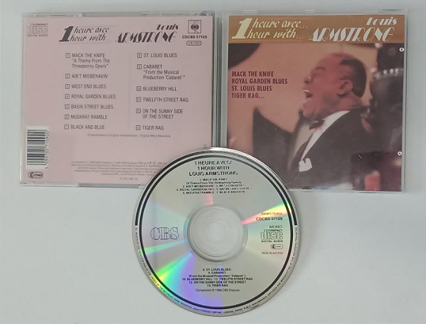 Cd 1 Hour With... Interprete Louis Armstrong (1986) [seminovo]