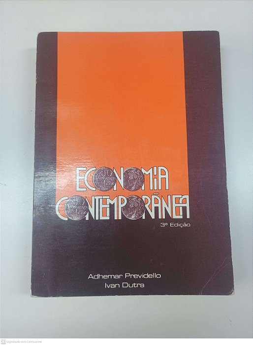 Livro Economia Contemporãnea Autor Previsello. Adhemar (1967) [usado]