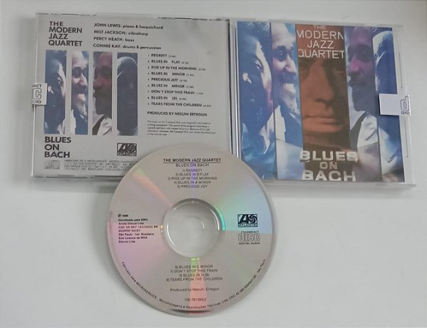 Cd Blues On Beach Interprete Modern Jazz Quartet (1988) [seminovo]