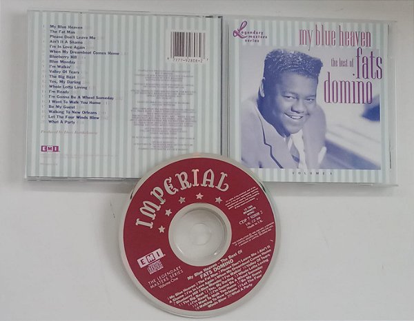 Cd My Blue Heaven Interprete Fats Domino (1990) [seminovo]