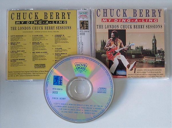 Cd My Ding-a-ling Interprete Chuck Berry (1990) [seminovo]