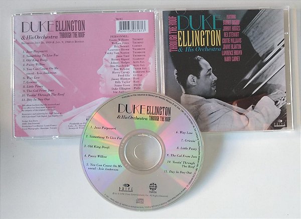 Cd Through The Roof Interprete Duke Ellington & His Orchestra (2000) [seminovo]