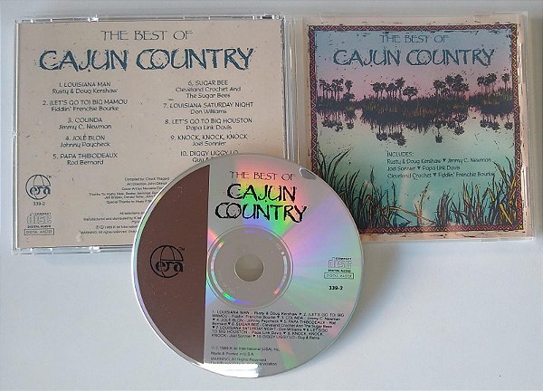 Cd The Best Of Cajun Country [internacional] Interprete Vários Artistas (1989) [usado]