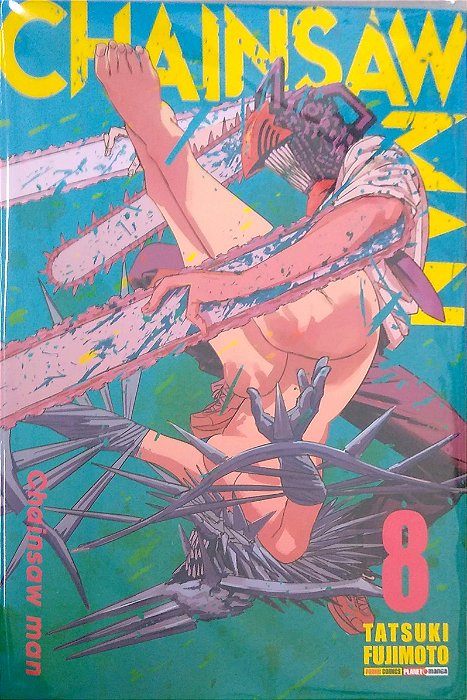 Gibi Chainsaw Man #8 Autor Tatsuki Fujimoto (2022) [seminovo]