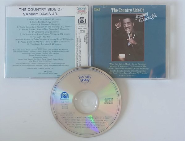 Cd The Country Side Interprete Sammy Davis Jr. (1989) [seminovo]