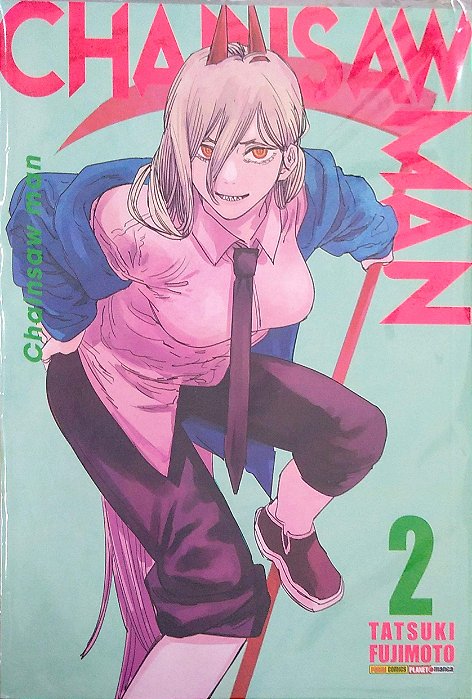 Gibi Chainsaw Man #2 Autor Tatsuki Fujimoto (2021) [seminovo]