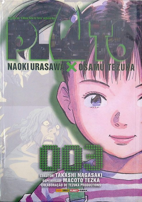 Gibi Pluto #3 Autor Naoki Urasawa (2018) [seminovo]
