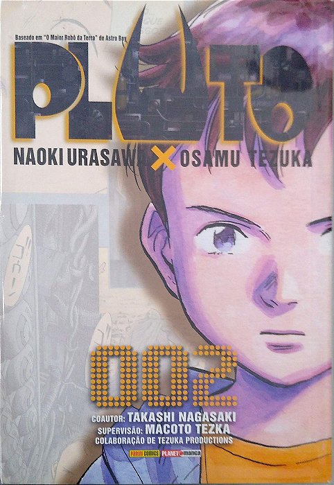 Gibi Pluto #2 Autor Naoki Urasawa (2018) [seminovo]